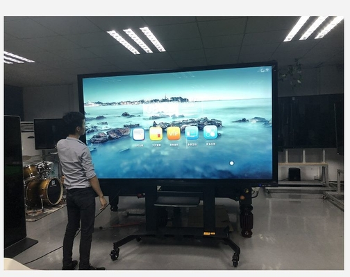 ODM 55 Inch LCD Layar Sentuh Papan Tulis Elektronik Interaktif Cerdas