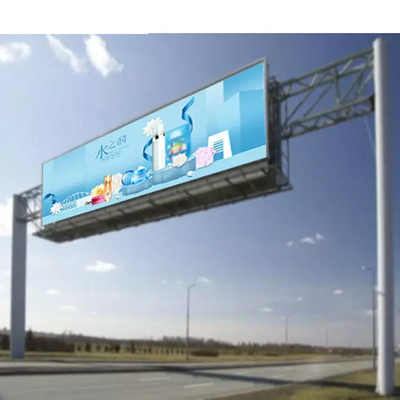 Signage Digital Luar Ruangan Besar, Iklan Video Wall Billboard P5 Led Display Screen