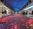 HD Interactive Lighted Floor Panels Led Display Tiles P3.9 Instalasi Tetap Dalam Ruangan