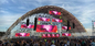 FCC Outdoor Concert DJ Stage RGB Led Screens Untuk Latar Belakang Acara 5000nits