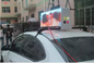 Aluminium LED Car Display, 5000-6000cd Brightness Taxi Top Led sign