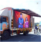 Street Truck Advertising Mobile Led Billboard Kecerahan Tinggi