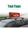 P2.5 Waterproof Taxi Top Led Display Media Seluler Digital Dua Sisi