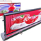 Double Sided Mobile Car Roof Top Led Monitor Outdoor Tahan Air IP40