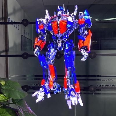 Memutar baling-baling kipas holografik proyektor 3D Led display