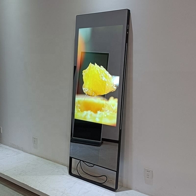 Sentuhan LCD olahraga Cermin kebugaran pintar 43 Inch CCC Disetujui