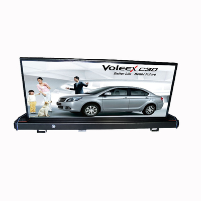 Programmable Rolling 3840HZ Car Led Sign Menampilkan Informasi