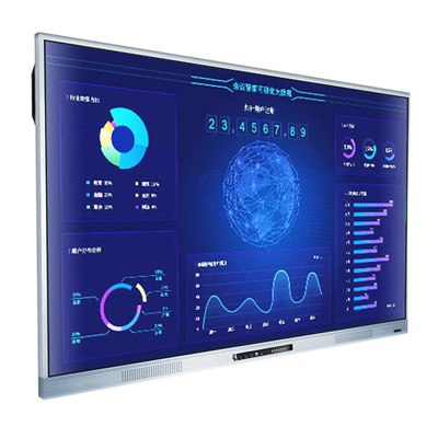 4k 65 Inch Layar LCD Papan Tulis Interaktif, Papan Digital Kelas Elektronik